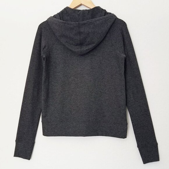 Outdoor Voices Women's Cloudknit All Day Hoodie Sweatshirt M Charcoal Gray SOFT - Picture 5 of 15